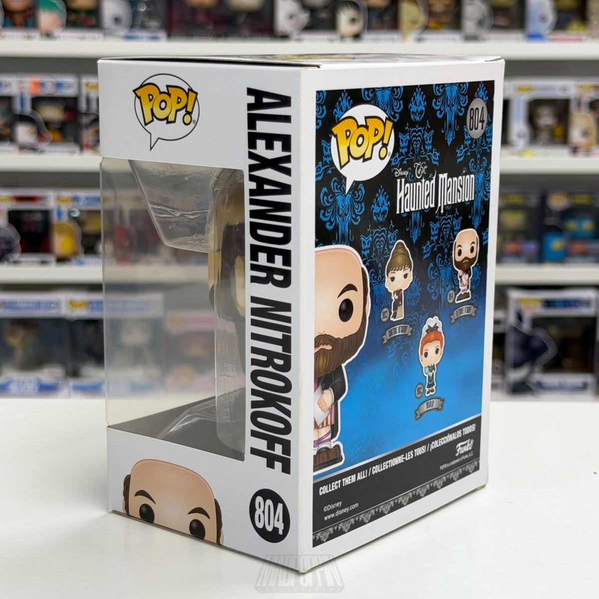 Funko Pop Disney The Haunted Mansion Alexander Nitrokoff 804 Ghost Vinyl Figure