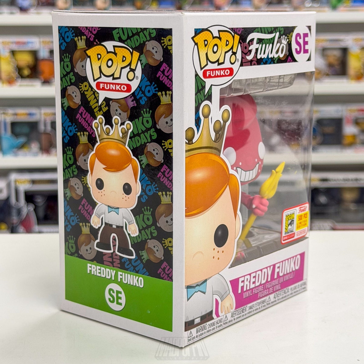 Funko Pop Freddy as Red Devil Cuphead 500 PCS Fundays 2018 SE Toy Vinyl Figure