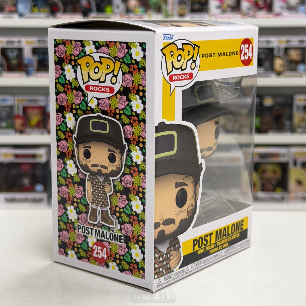 Funko Pop Rocks Post Malone Sundress 254 Music Country Rap Singer Vinyl Figure