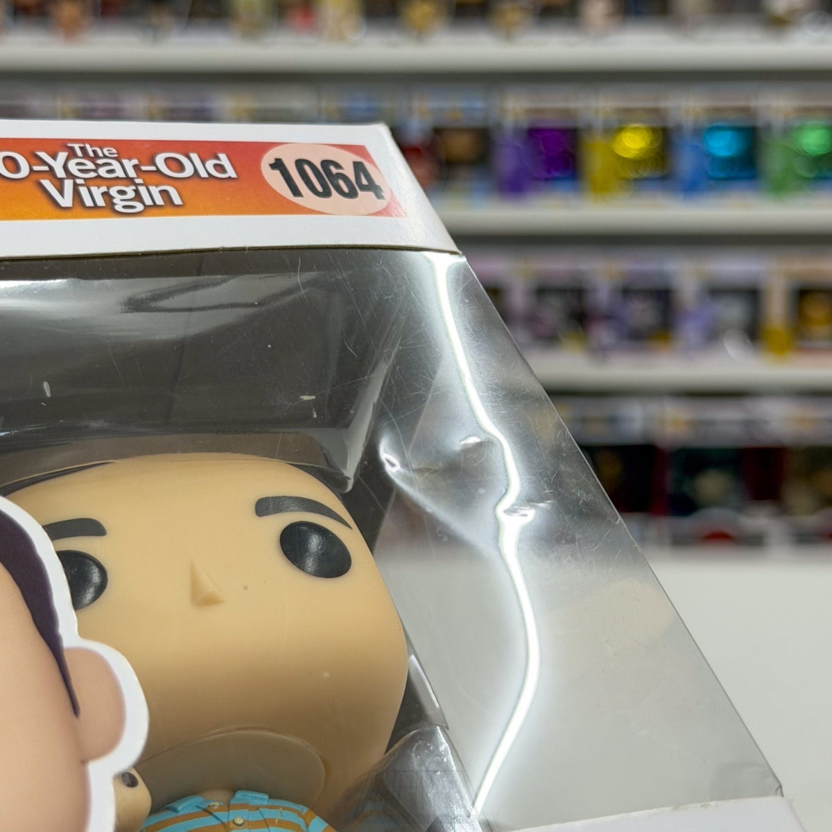 Funko Pop Movies 40 Year Old Virgin Andy Stitzer w/Oscar Goldman 1064 Toy Figure