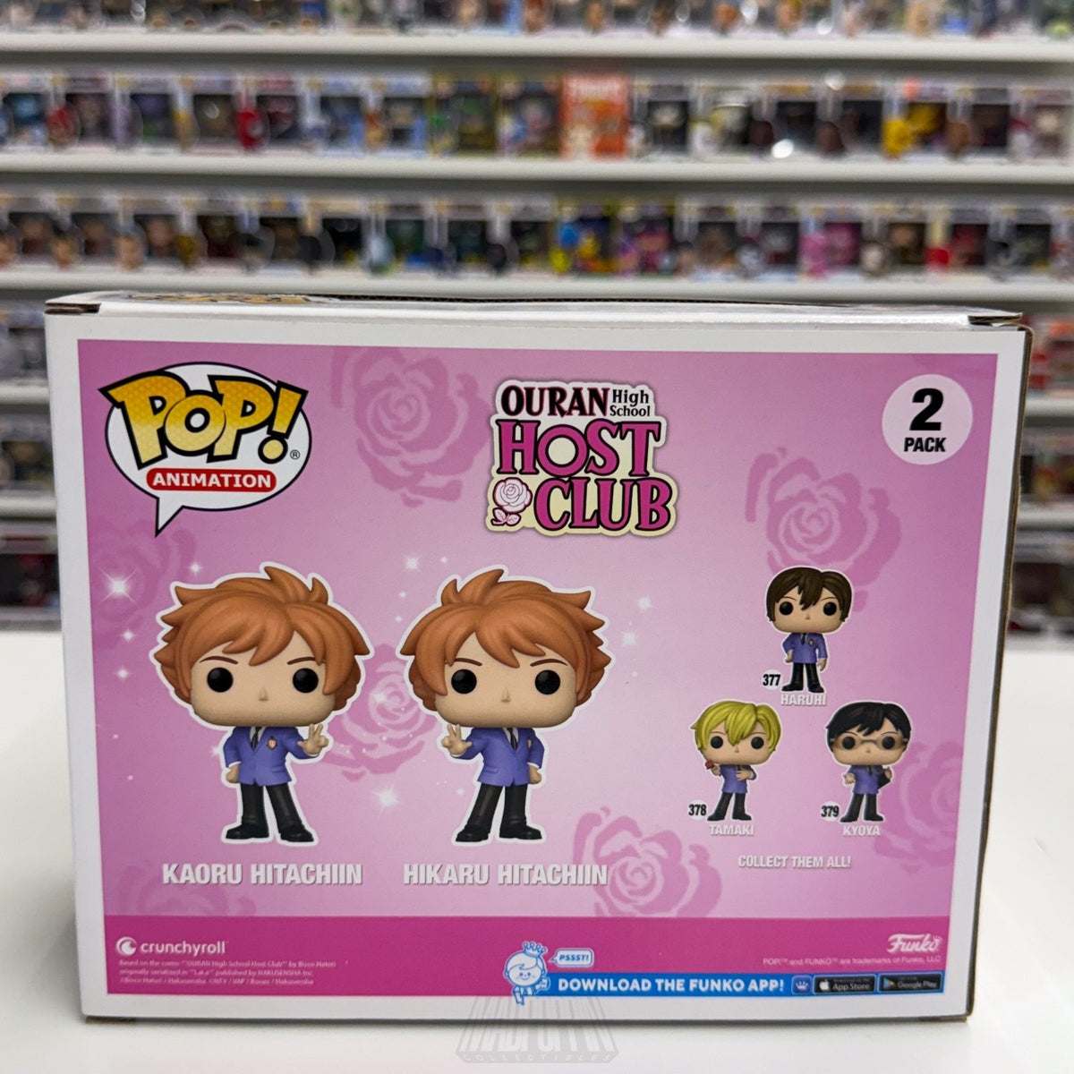 Funko Pop Anime Ouran High School Host Club Kaoru & Hikaru NYCC Con 2 Pack Toy