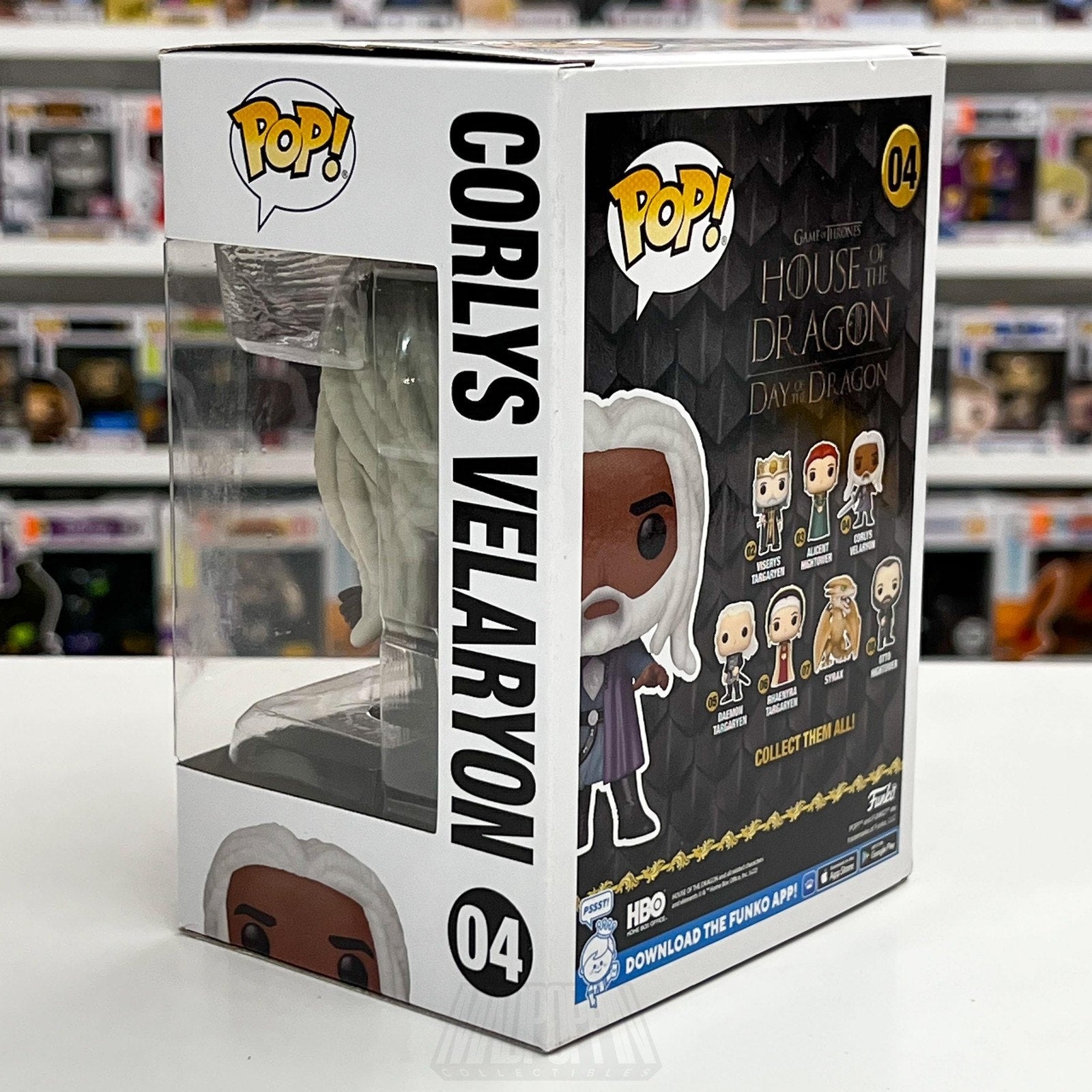 Funko Pop TV House of the Dragon Corlys Velaryon 04 Game of Thrones Vinyl Figure