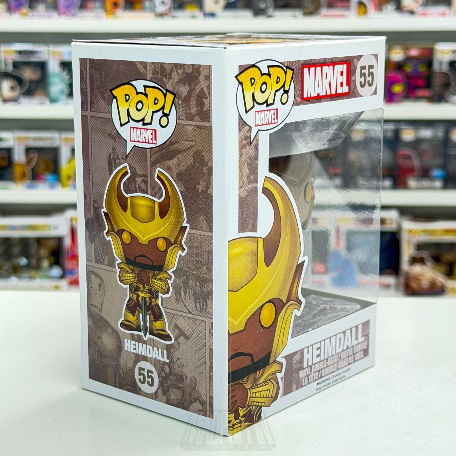Funko Pop Marvel MCU Heimdall 55 Bifrost Asgardian Gatekeeper Toy Vinyl Figure