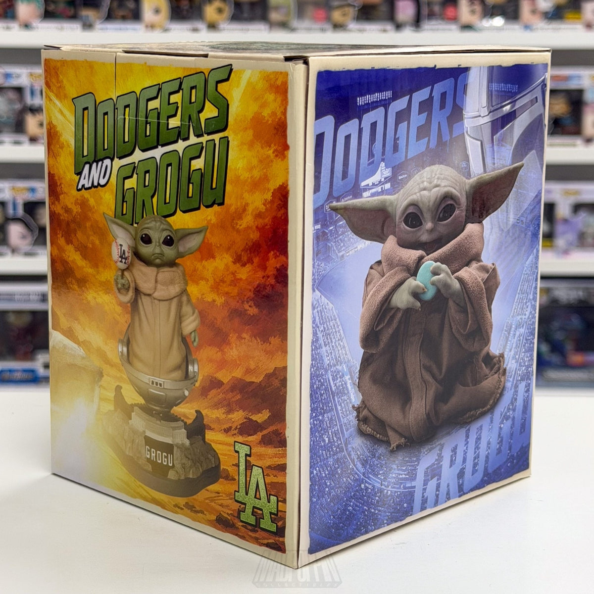 Dodgers x Star Wars Grogu Bobblehead SGA Giveaway Baby Yoda Los Angeles Baseball