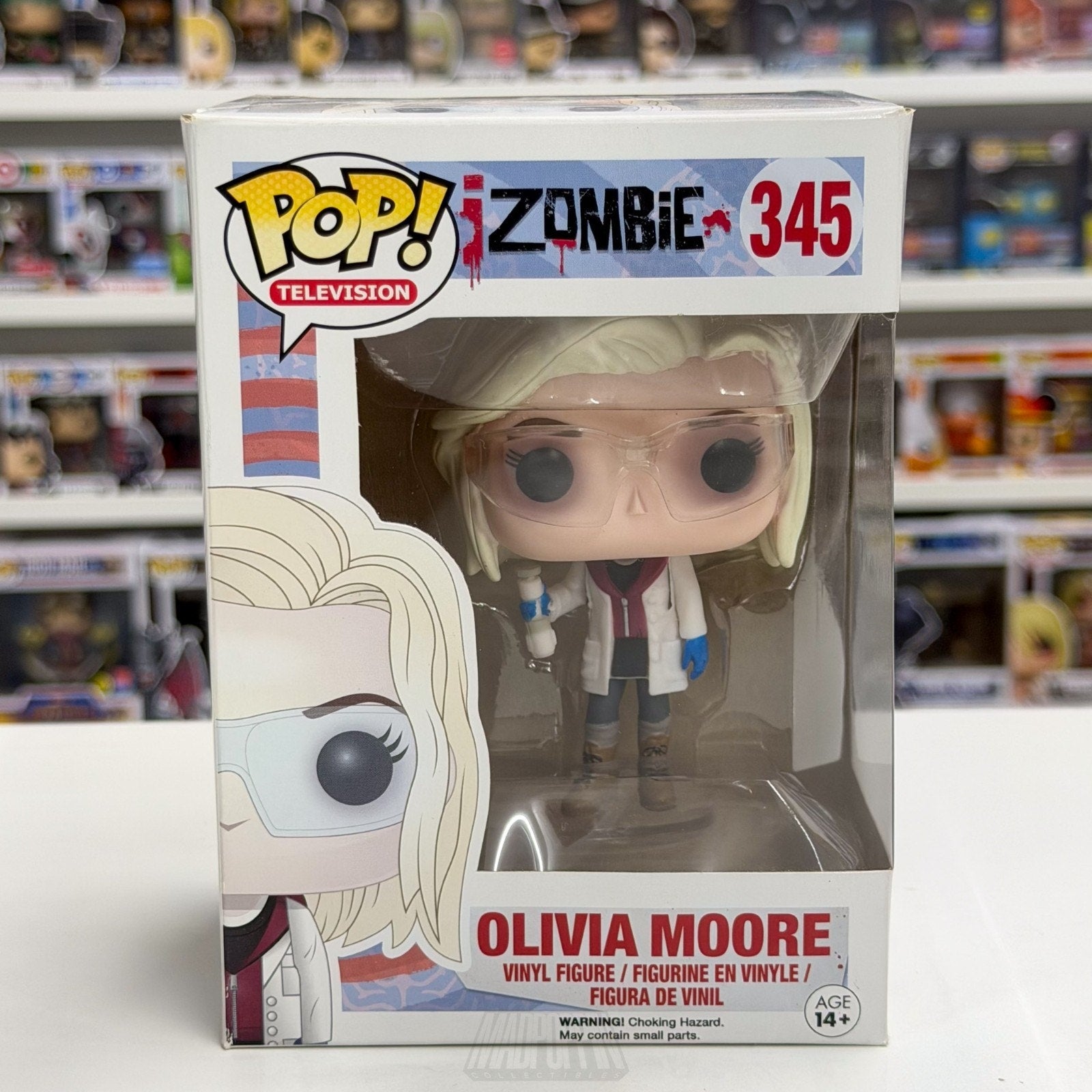 Funko Pop TV iZombie Olivia Moore 345 Supernatural Drama Series Toy Vinyl Figure