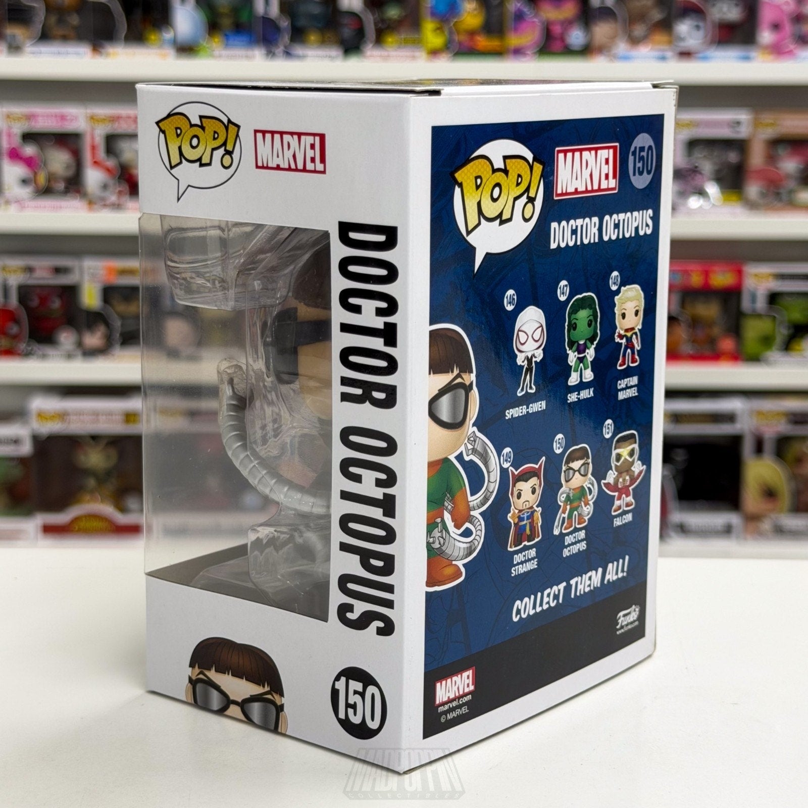 Funko Pop Marvel Doctor Octopus Ock 150 Oscorp Supervillain Toy Vinyl Figure