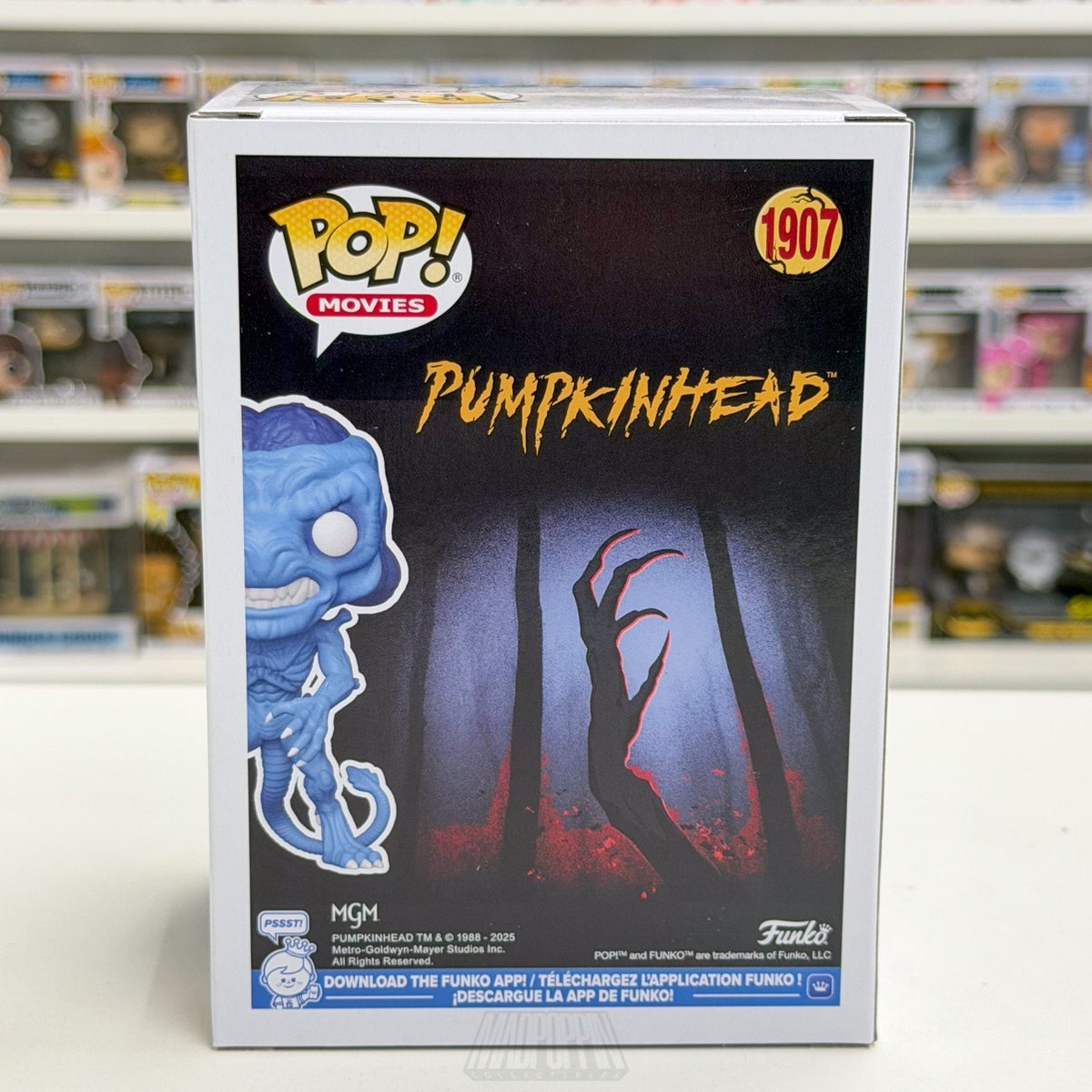Funko Pop Movies Pumpkinhead Glow Entertainment Earth 1907 Horror Vinyl Figure