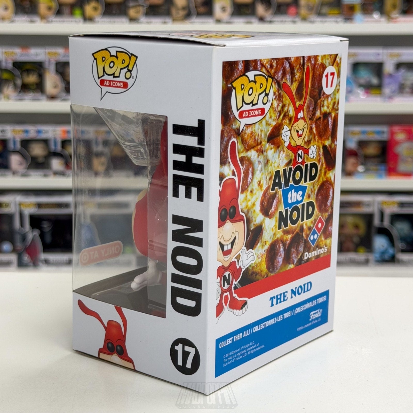 Funko Pop Ad Icons Domino's Pizza The Noid Target Exclusive 17 Toy Vinyl Figure