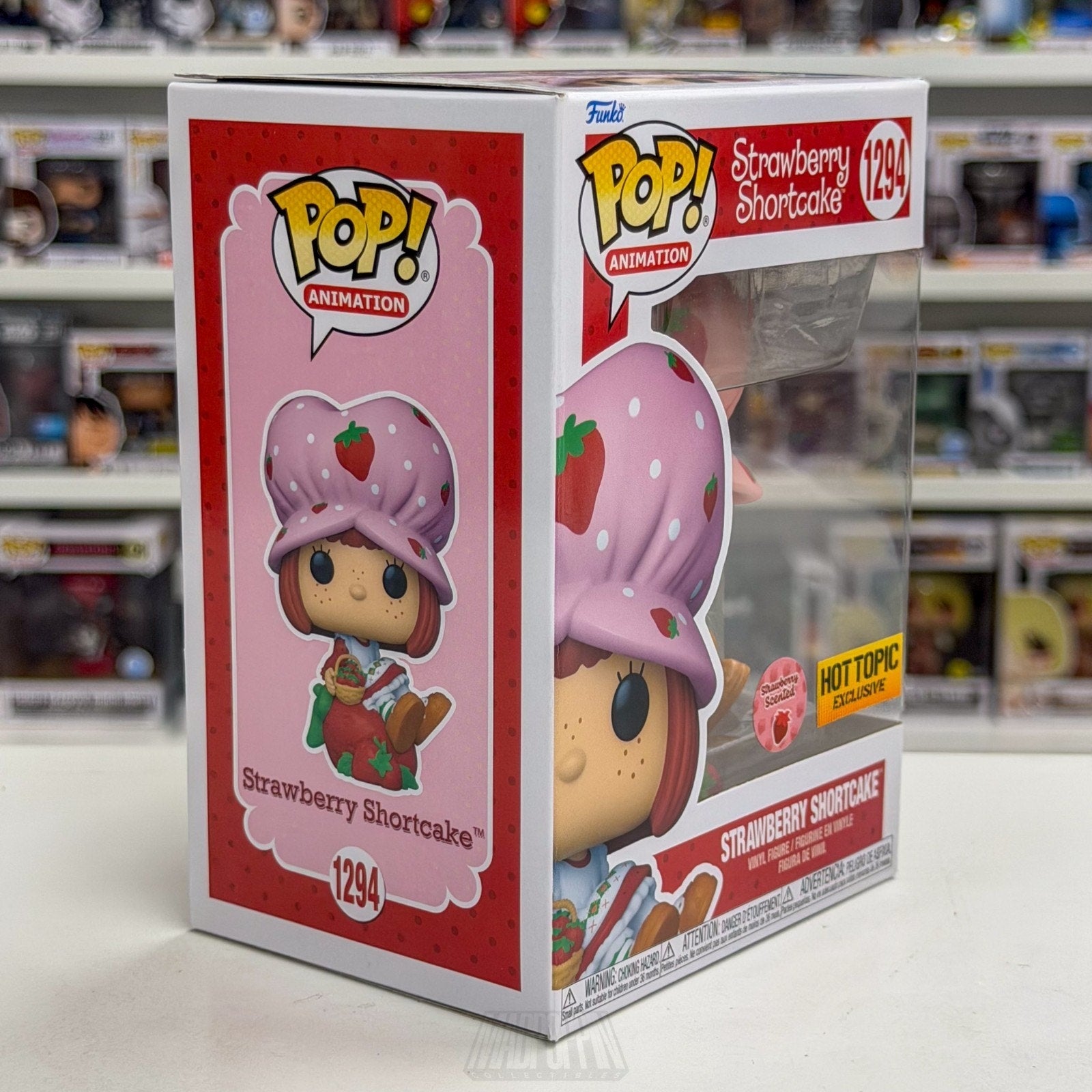 Funko Pop Animation Strawberry Shortcake Scented Hot Topic 1294 Toy Vinyl Figure