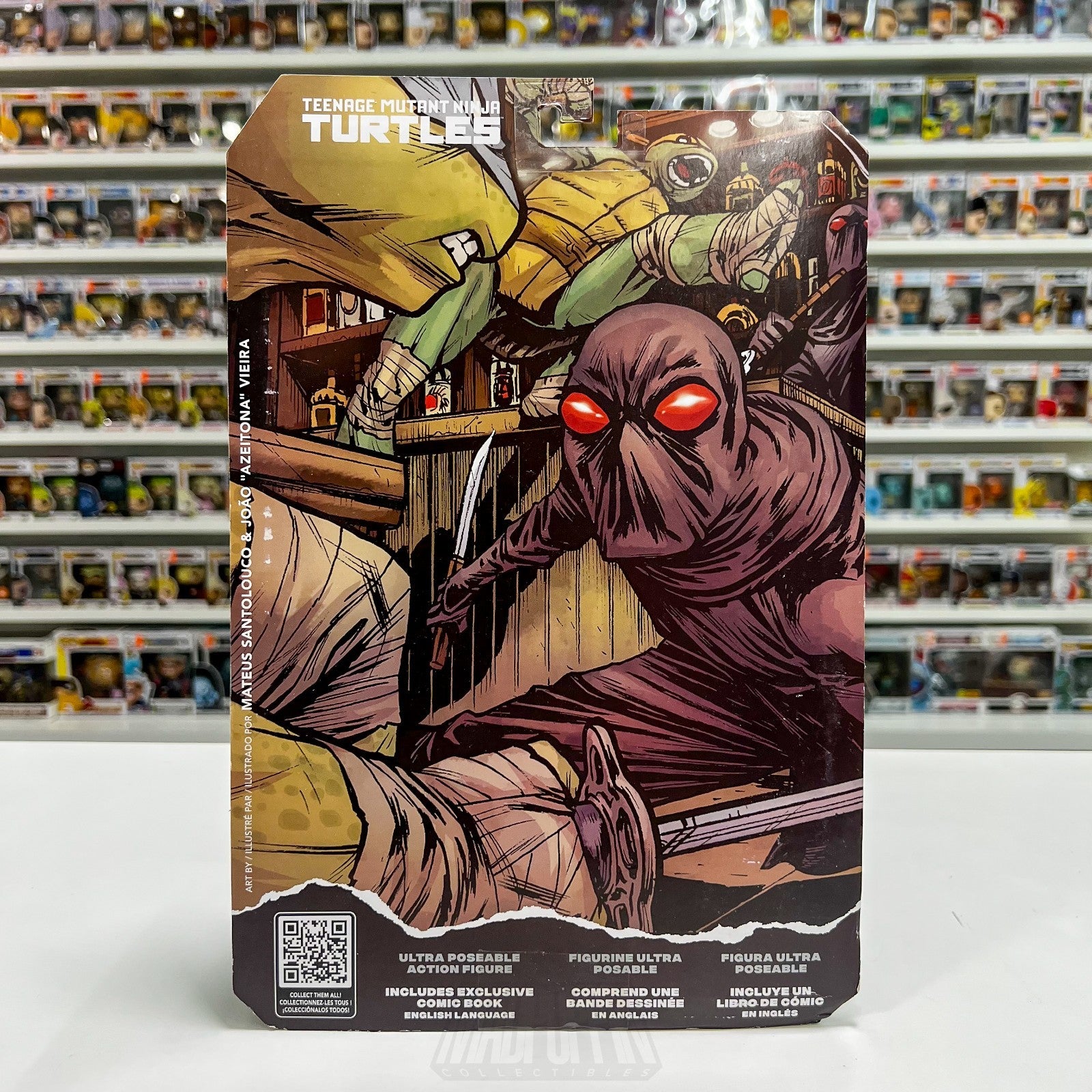 McFarlane Toys TMNT Teenage Mutant Ninja Turtles Foot Soldier Clan Page Punchers