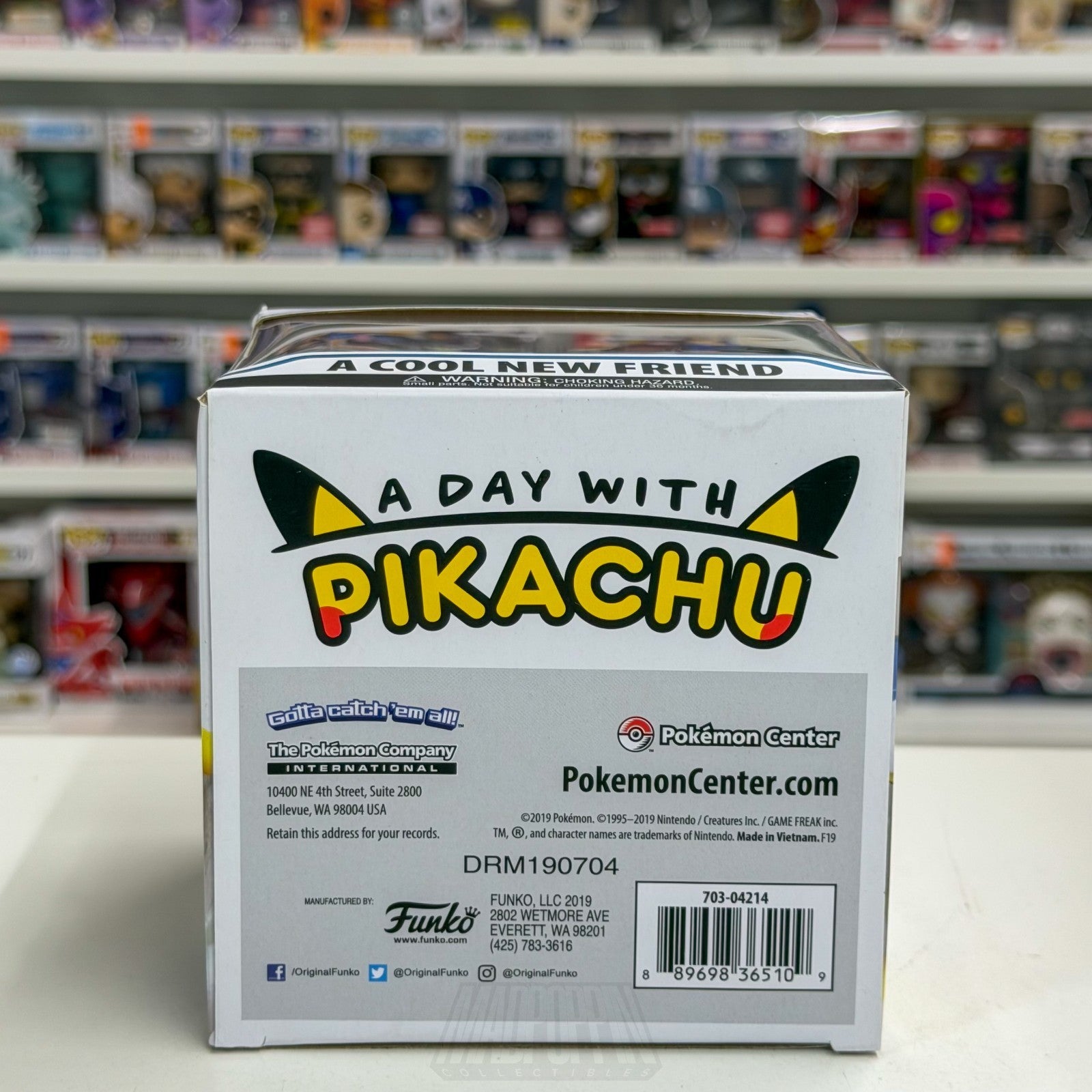 Funko A Day With Pikachu Cool New Friend Pokémon Center TCG Toy Vinyl Figure7