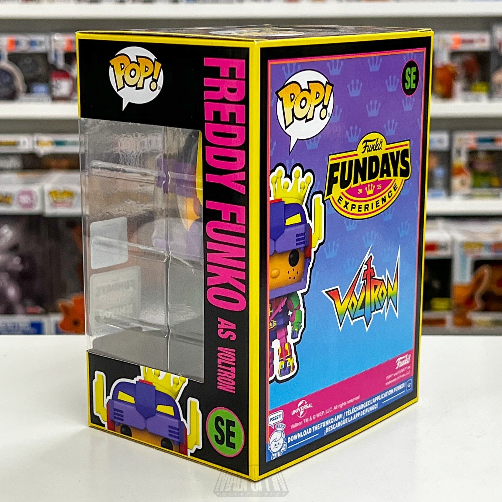 Funko Pop Fundays Freddy as Voltron Blacklight Show Edition 1500 PCS SE 2025