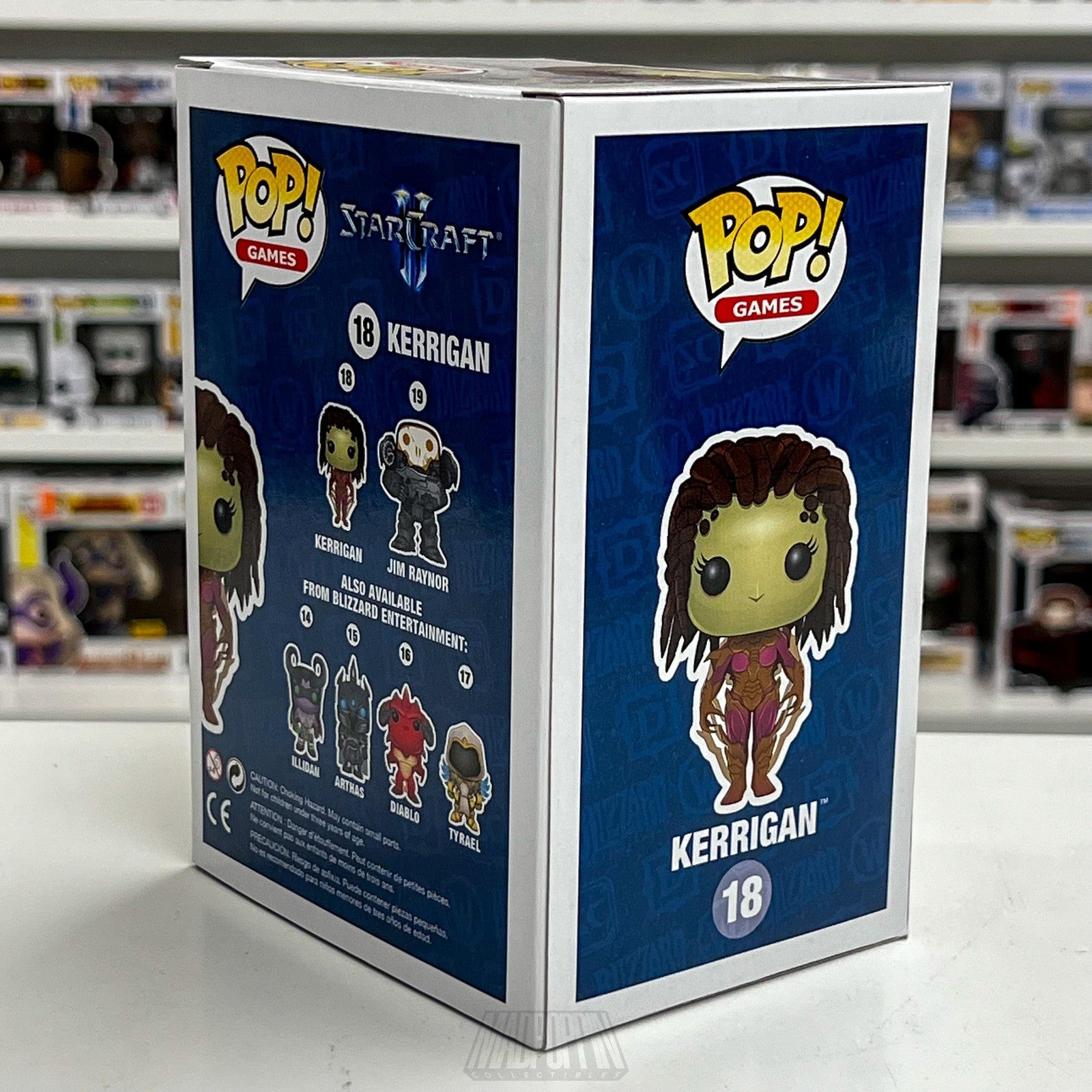 Funko Pop Games StarCraft II Kerrigan 18 Vinyl Figure Blizzard Collectible NIB