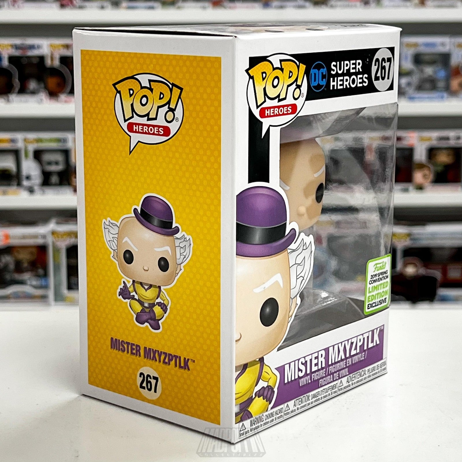 Funko Pop DC Super Heroes Mister Mxyzptlk 267 2019 Spring Limited Exclusive