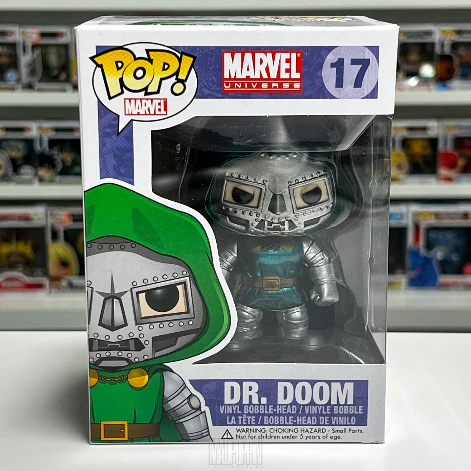 Funko Pop Marvel Universe Dr Doctor Doom Metallic BCC Bangkok Comic Con 17