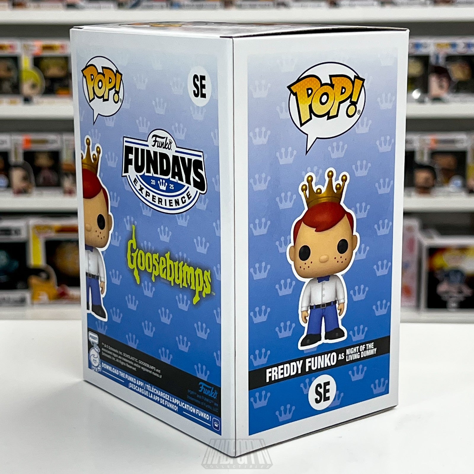 Funko Pop Fundays 2025 Freddy Night of Living Dummy Goosebumps Glow 500pcs SE