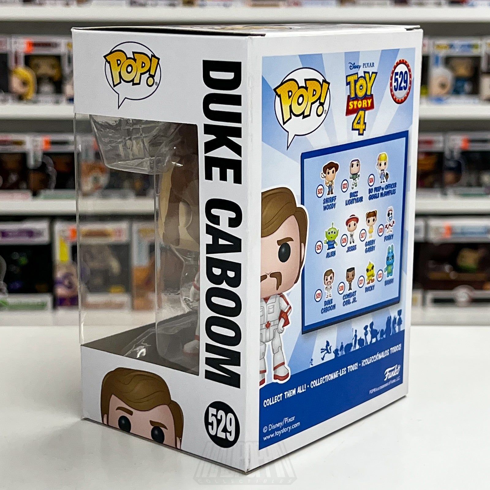 Funko Pop Disney Pixar Toy Story 4 Duke Caboom 529 Vinyl Figure Keanu Reeves Toy2