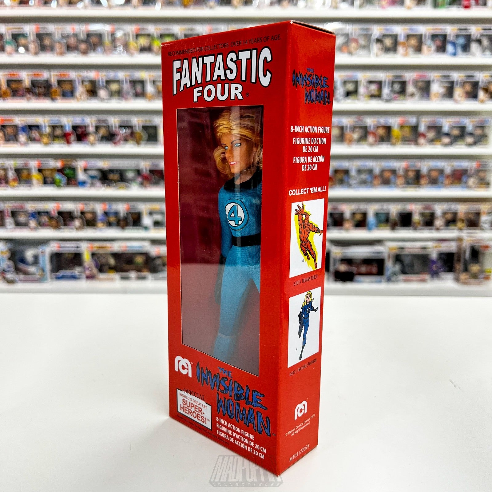 Mego Mighty Marvel Invisible Woman Superheroes 8" Fantastic Four Disney 4000 Pcs