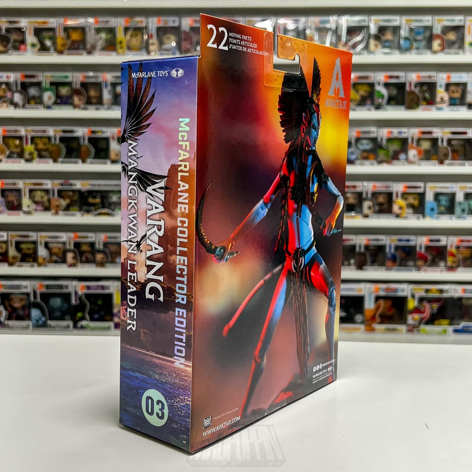 McFarlane Toys Gold Label Avatar Varang Mangkwan Leader 7" Figure Collector 2025