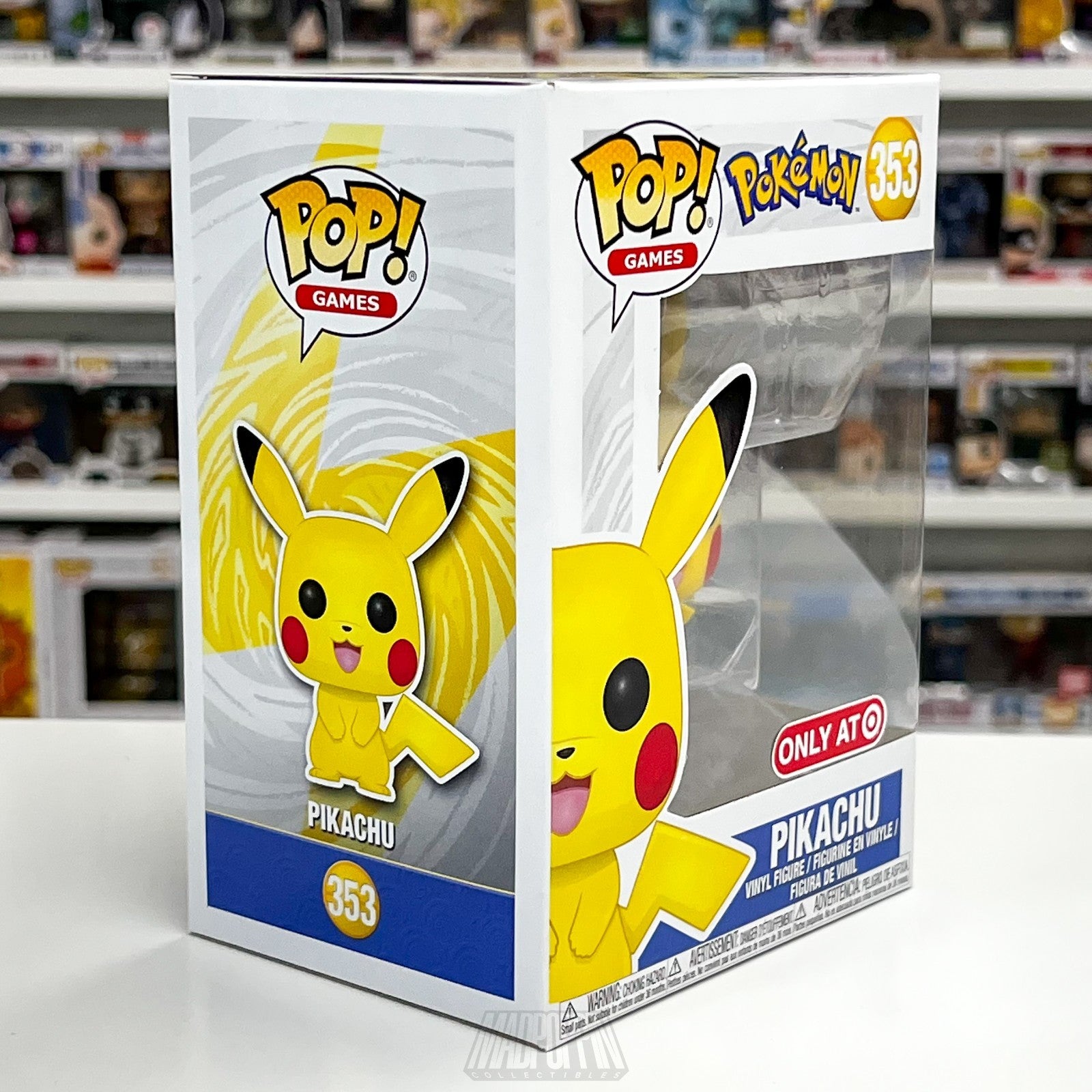 Funko Pop Video Games Pokemon Pikachu Target Exclusive 353 GO Japan TCG