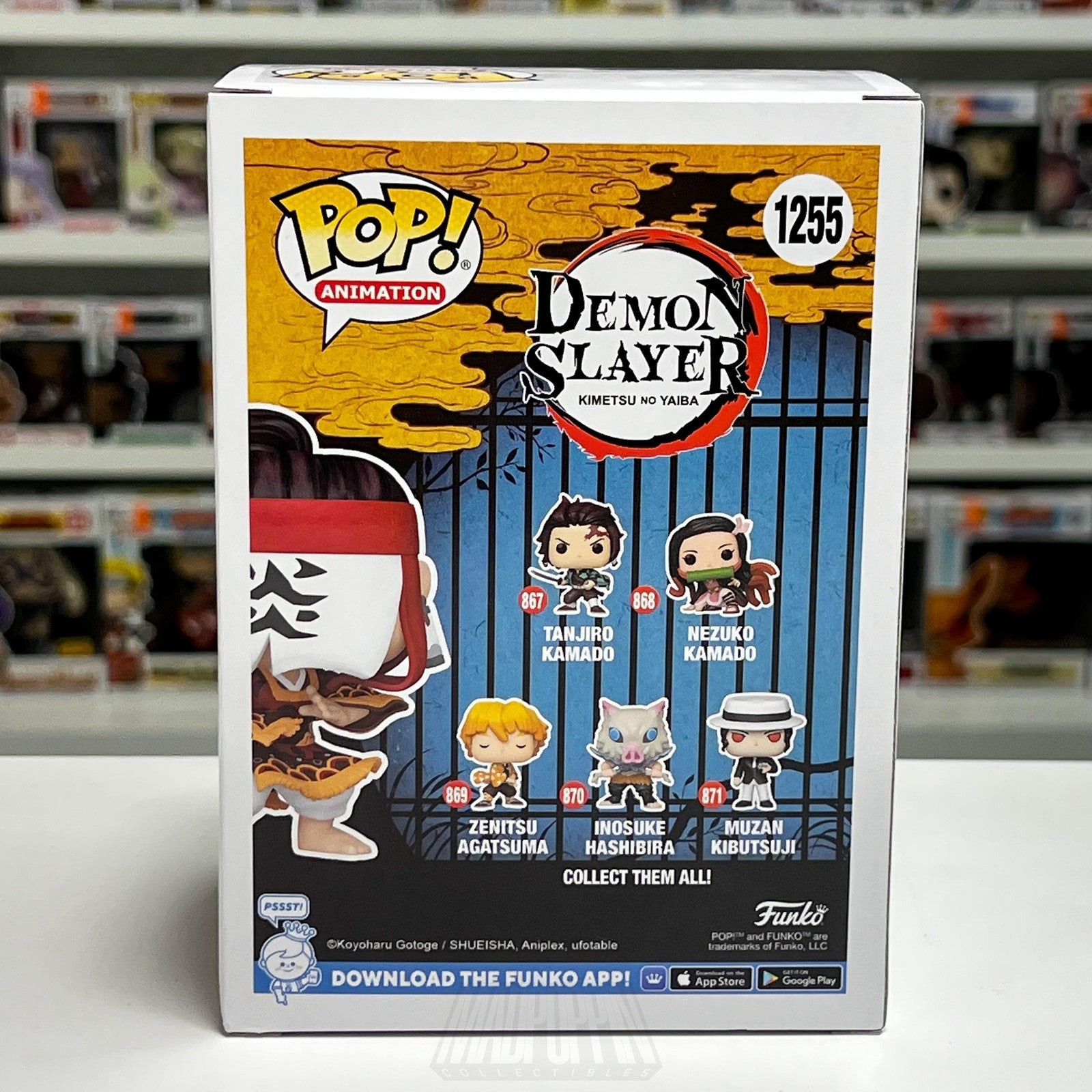 Funko Pop Animation Demon Slayer Tanjuro Kamado #1255 AAA Anime Exclusive Vinyl