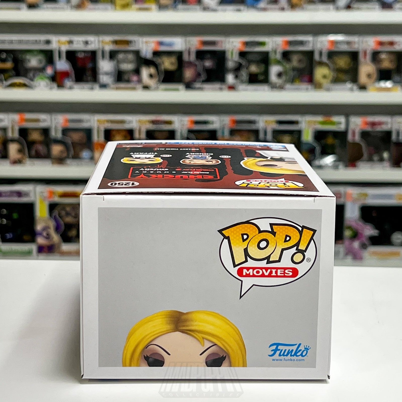 Funko Pop Movies Bride of Chucky Tiffany 1250 Vinyl Figure New in Box Horror Toy