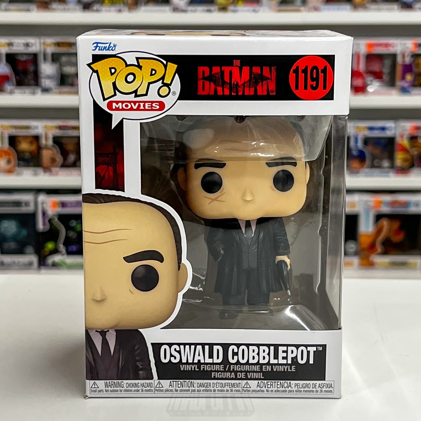 Funko Pop Movies DC The Batman Oswald Cobblepot 1191 Penguin Vinyl Figure Comics0