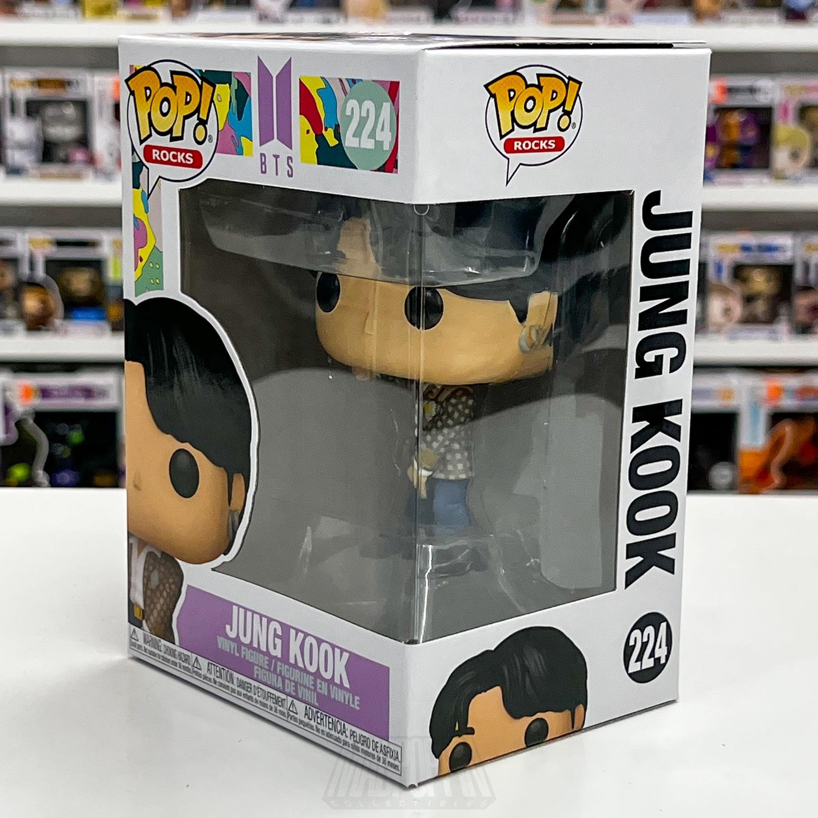 Funko Pop Rocks BTS Jung Kook Dynamite 224 Vinyl Figure Boxed Collectible Toy1