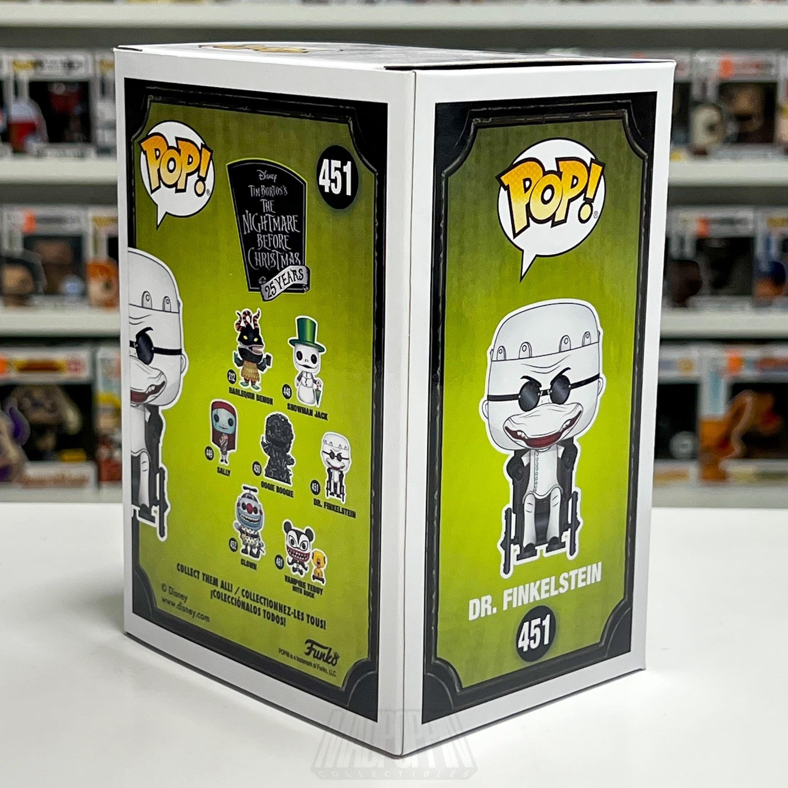 Funko Pop Disney Nightmare Before Christmas Dr Finkelstein 451 Toy Vinyl Figure4