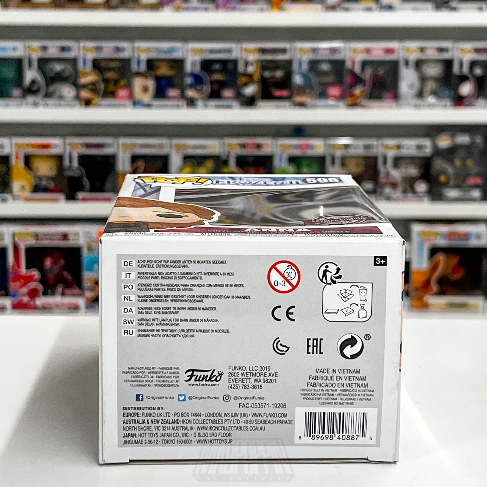 Funko Pop Disney Frozen 2 Anna of Arendelle Travel Gear 598 Princess Toy Figure7