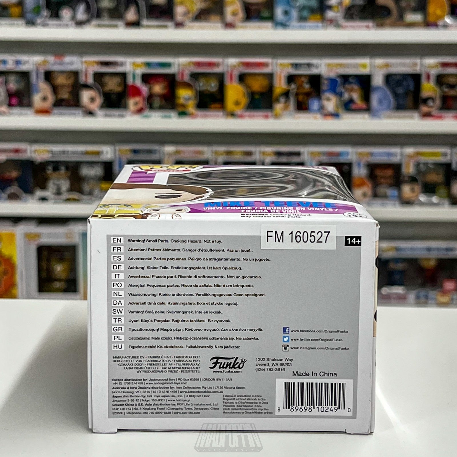 Funko Pop Movies Willy Wonka & The Chocolate Factory Mike Teevee 330 Vaulted