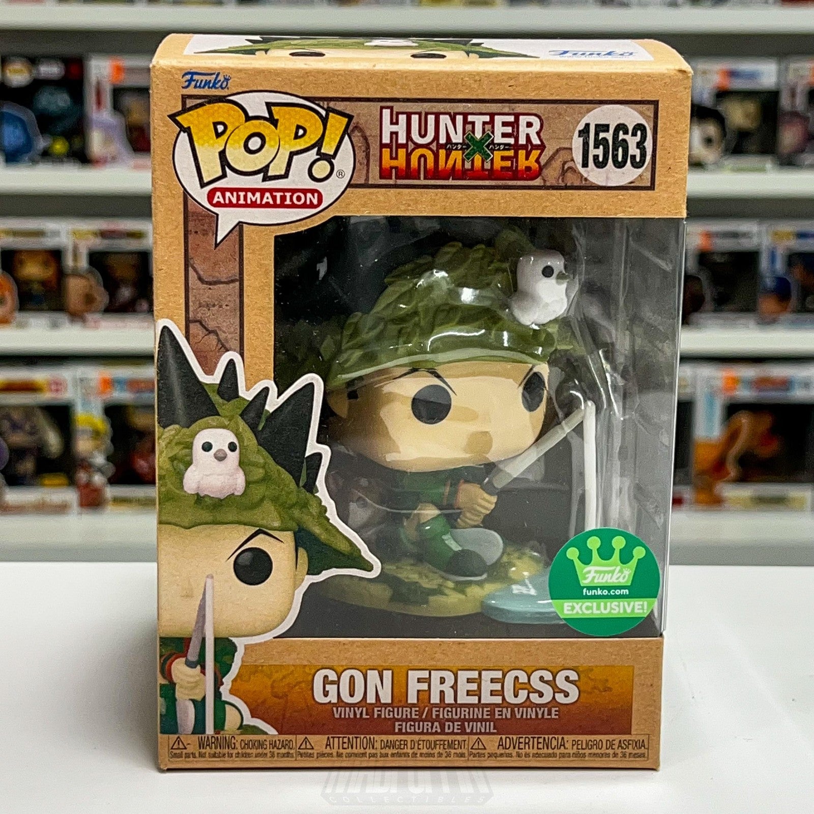 Funko Pop Animation Hunter x Hunter Gon Freecss Fishing 1563 Figure Anime New
