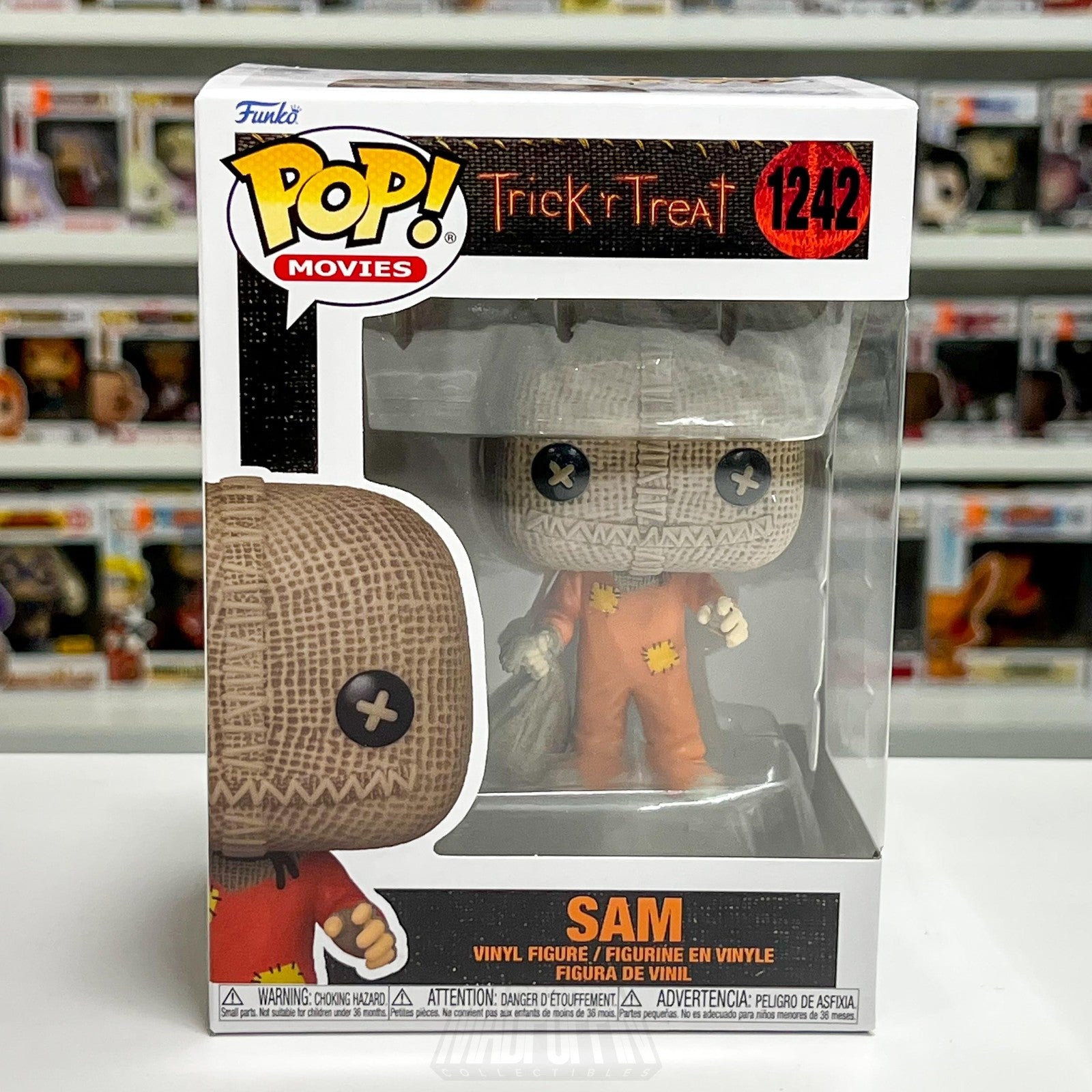 Funko Pop! Movies Trick 'r Treat Sam 1242 Vinyl Figure New Box Horror Samhain