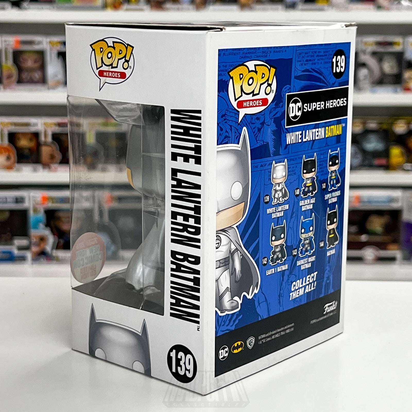 Funko Pop DC Super Heroes White Lantern Batman NYCC New York 139 Vinyl Figure2