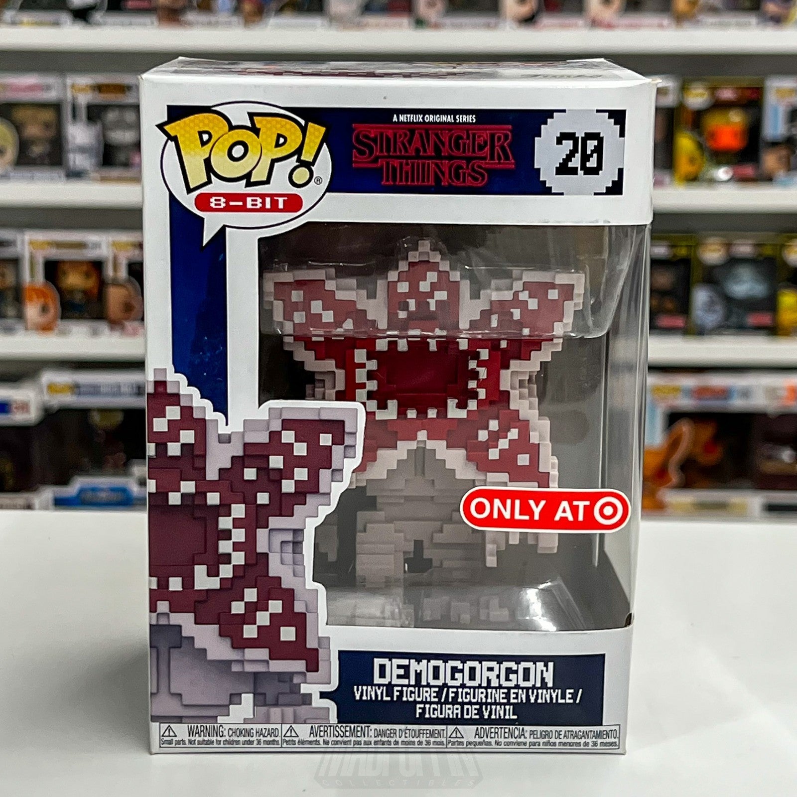 Funko Pop Television 8-Bit Stranger Things Demogorgon Target 20 Toy Vinyl Figure0