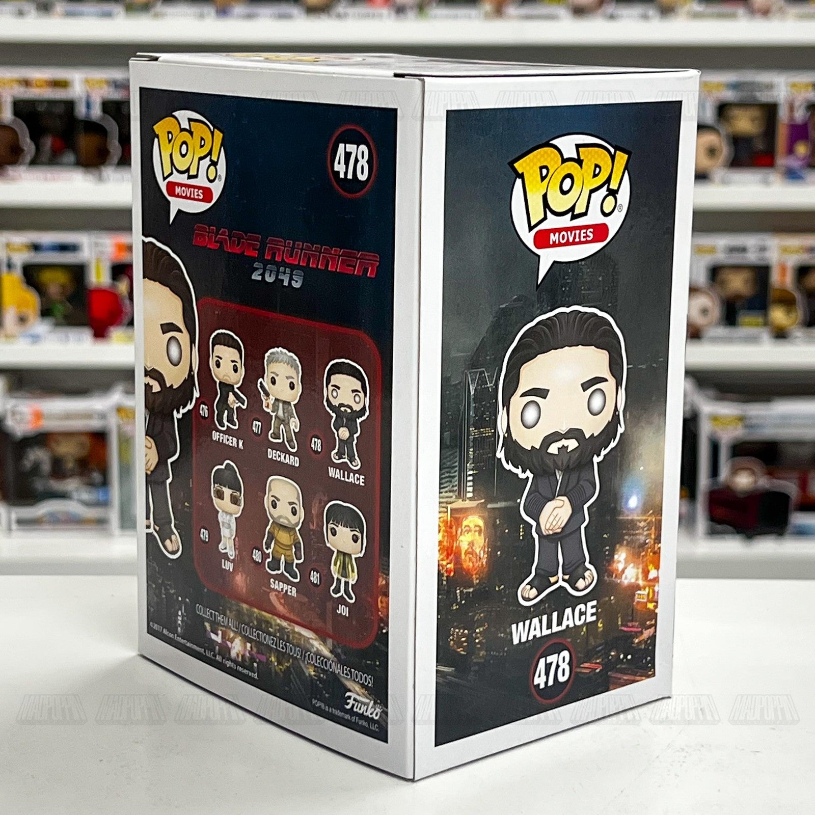 Funko Pop Movies Wallace #478 Blade Runner 2049 Vinyl Figure Collectible NIB