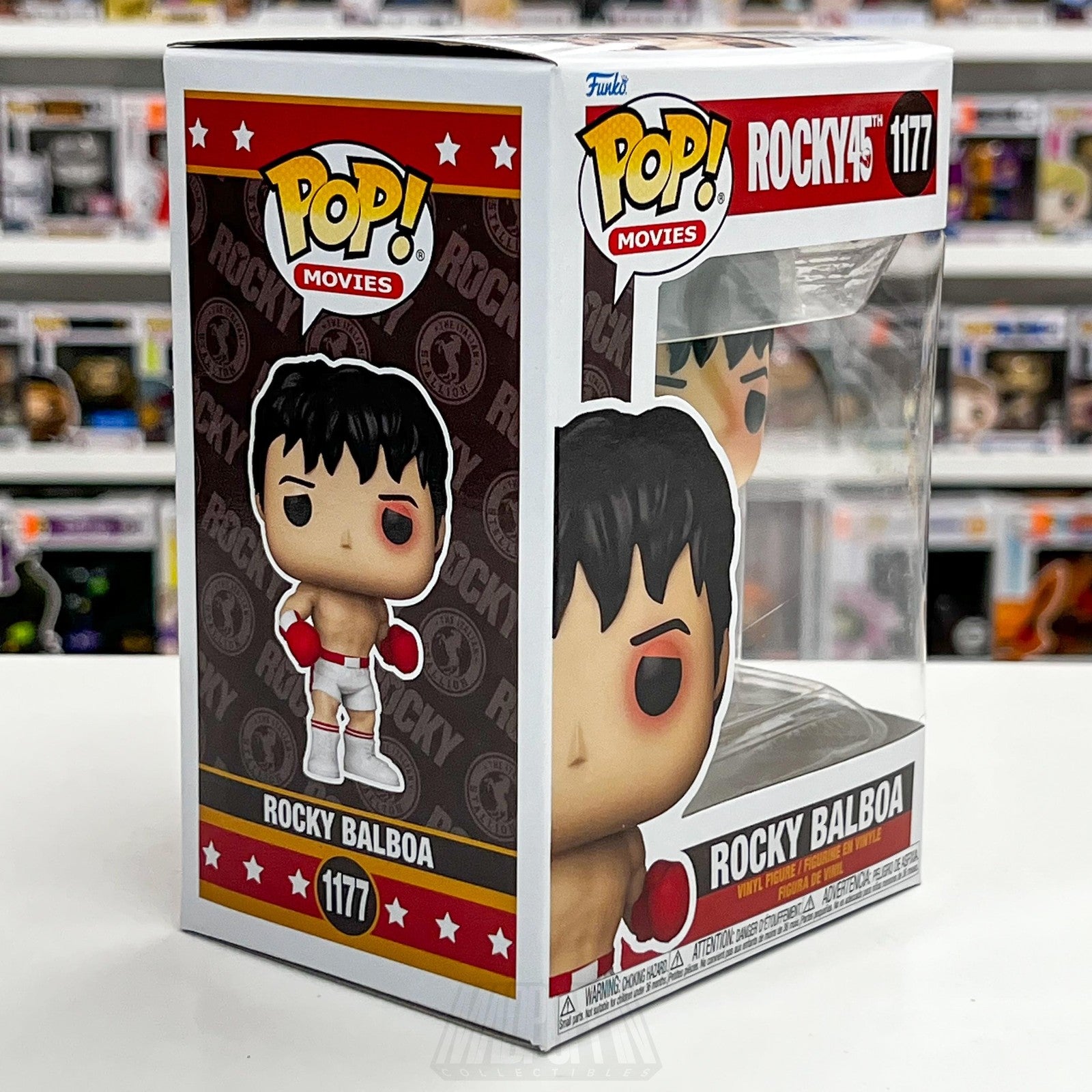 Funko Pop Movies Rocky 45th Rocky Balboa #1177 Vinyl Figure Boxed Collectible5