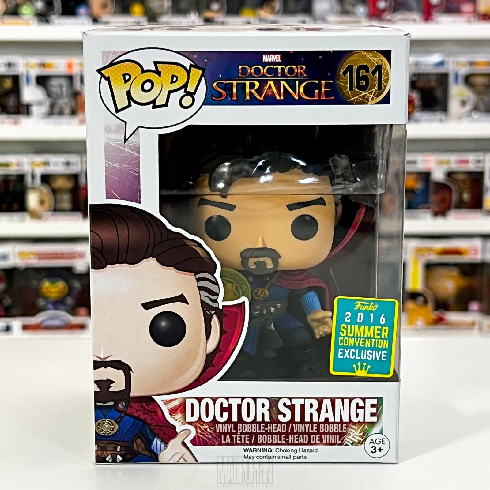 Funko Pop Marvel Doctor Strange w/Rune Sorcerer Supreme Summer Con SDCC 161