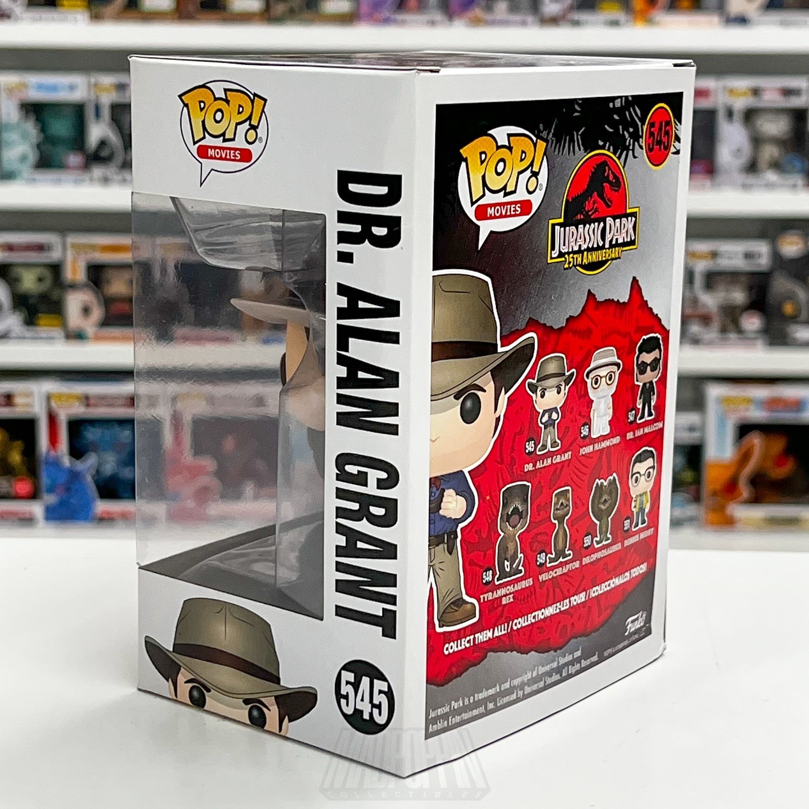 Funko Pop Movies Jurassic Park Dr Alan Grant 545 Dinosaur Toy Vinyl Figure2