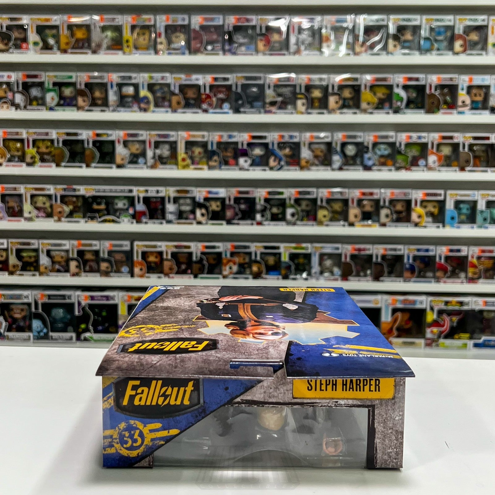 McFarlane Toys Fallout Steph Harper 7 Inch Action Figure Video Game Bethseda