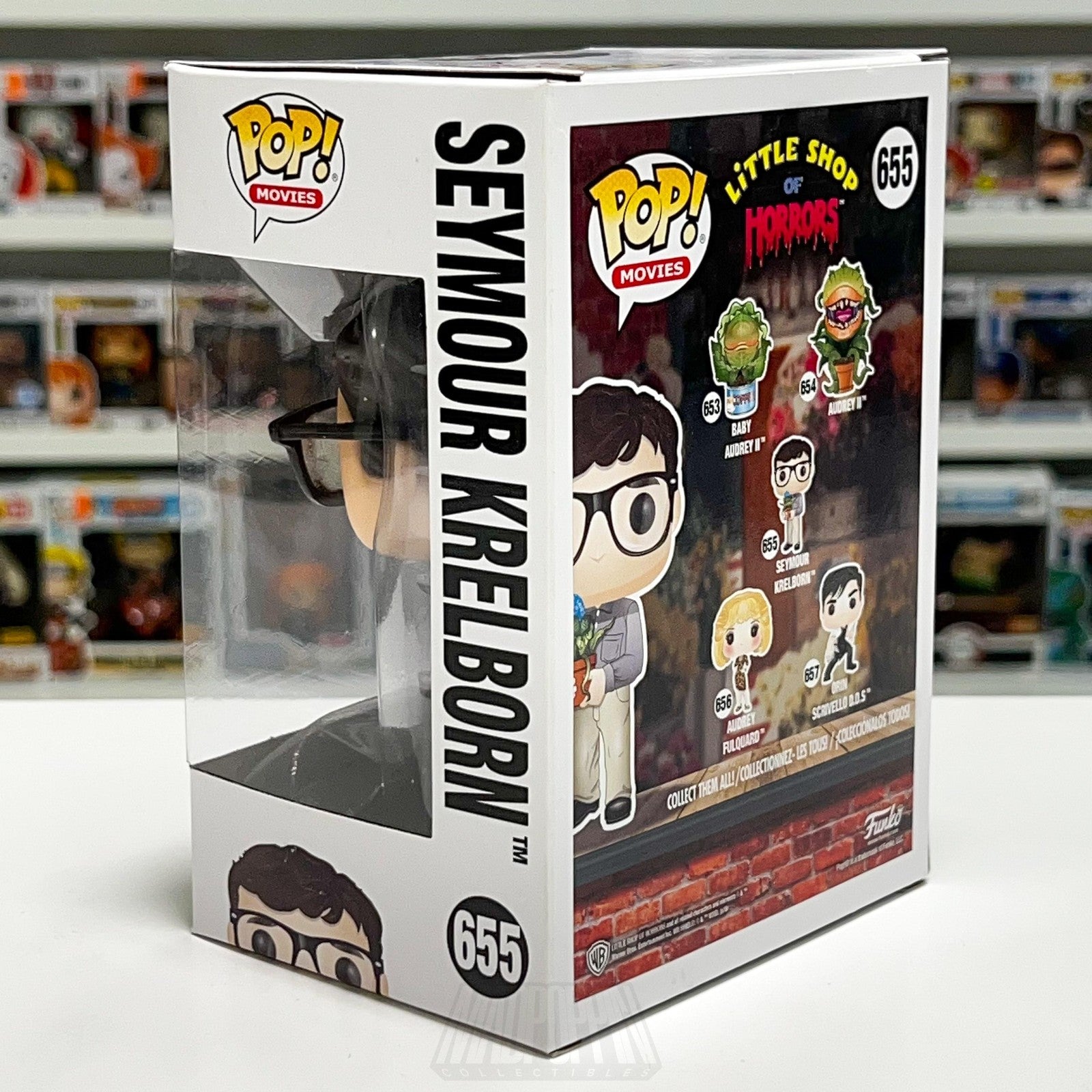 Funko Pop Movies Little Shop of Horrors Seymour Krelborn 655 Vinyl Figure Comedy