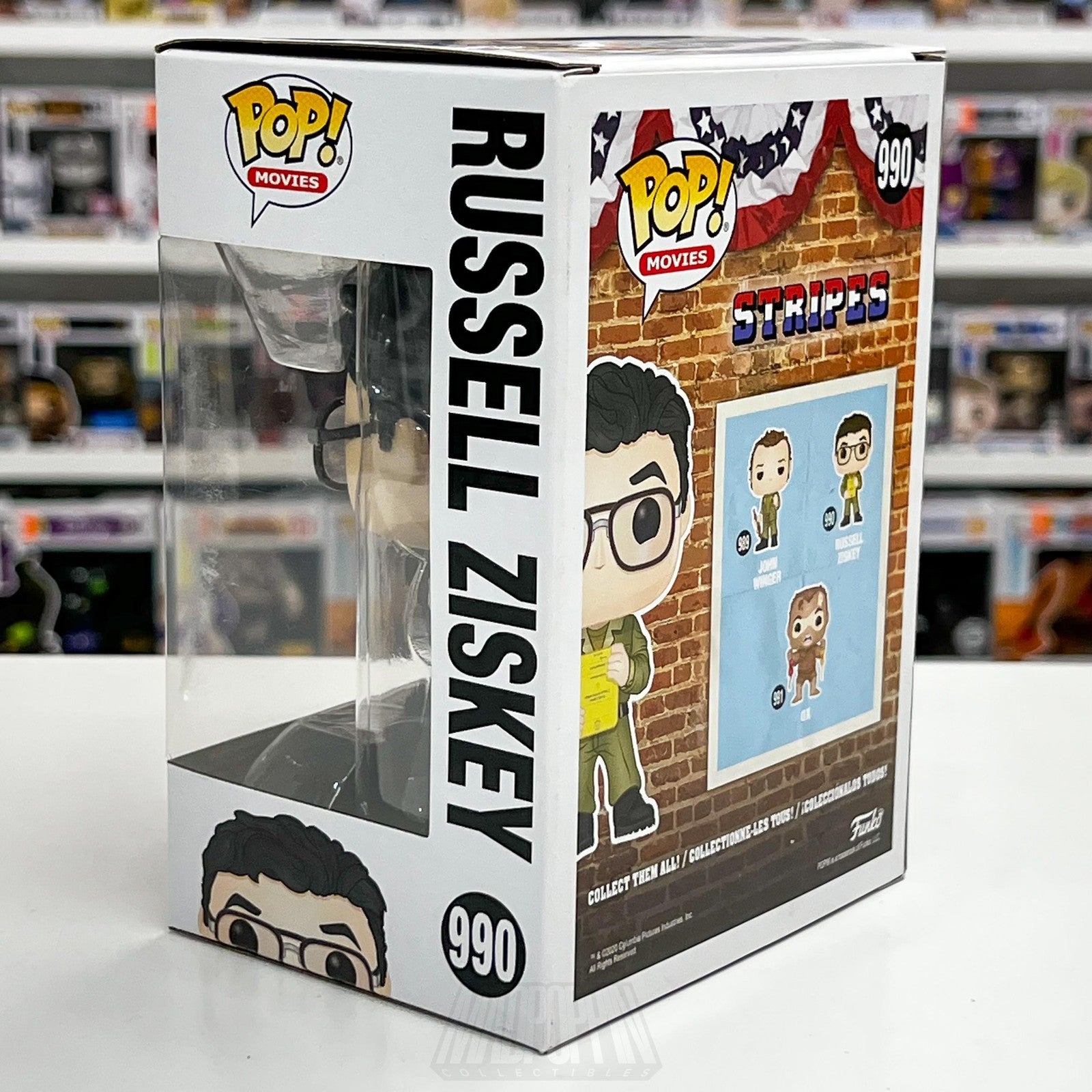 Funko Pop! Movies Stripes Russell Ziskey #990 Vinyl Figure 2020 with Window Box2