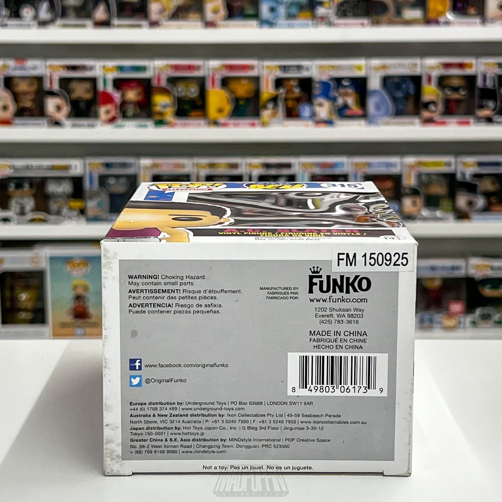 Funko Pop Saved By The Bell A.C. Slater #315 Television Vinyl Figure New In Box