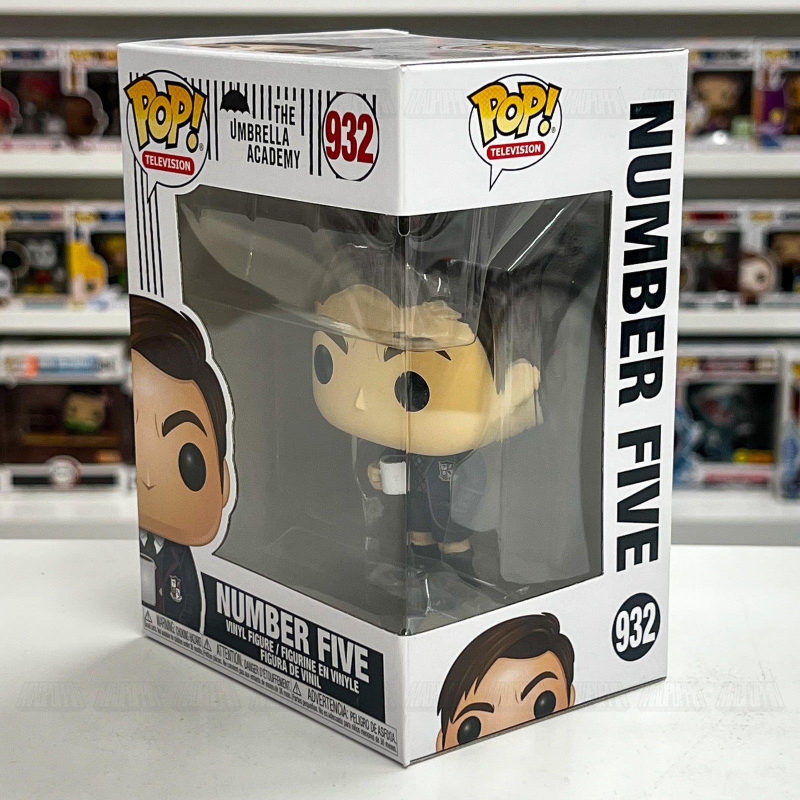 Funko Pop! Television Umbrella Academy Number Five 932 Vinyl Figure New In Box
