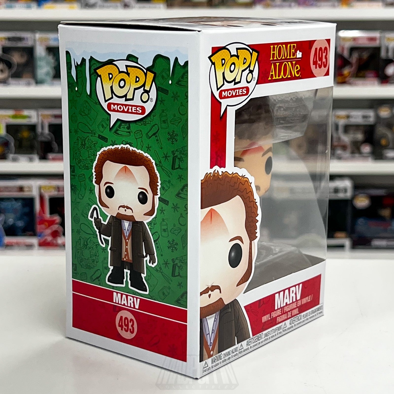 Funko Pop Movies Home Alone Marv Murchins 493 Wet Bandits Christmas Vinyl Figure5