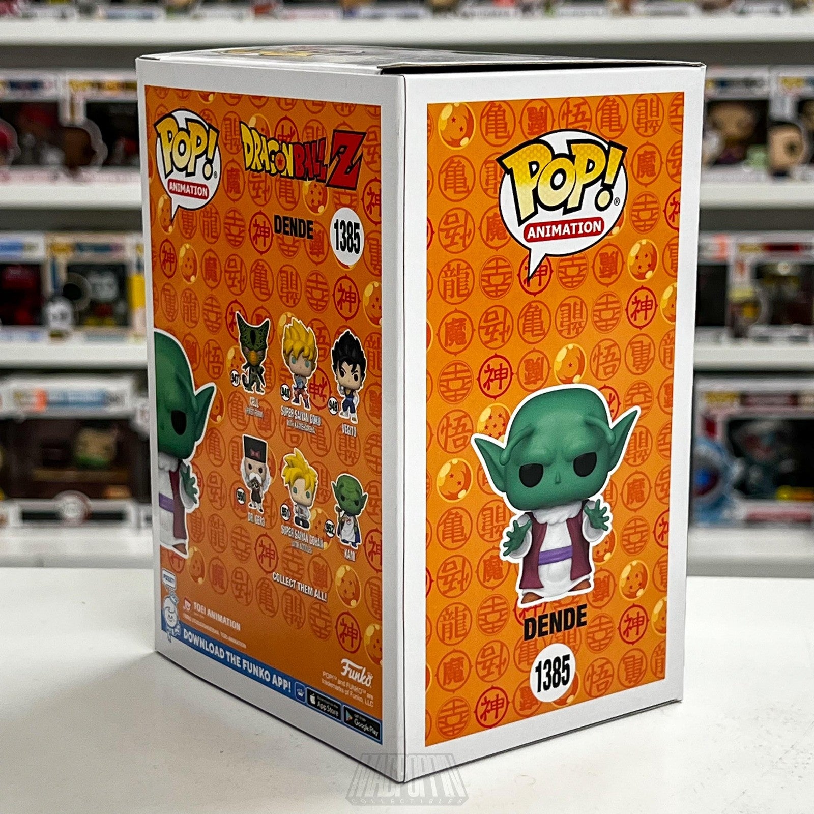 Funko Pop Animation Dragon Ball Z Dende #1385 FYE Exclusive Vinyl Figure New