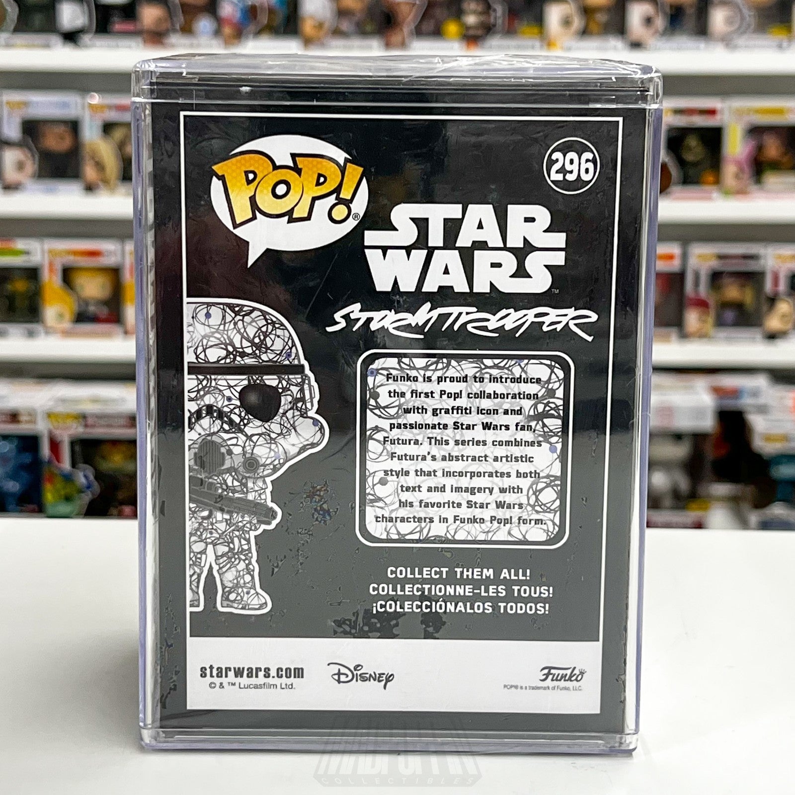 Funko Pop Star Wars Imperial Stormtrooper Futura Target 296 Empire Toy Figure3