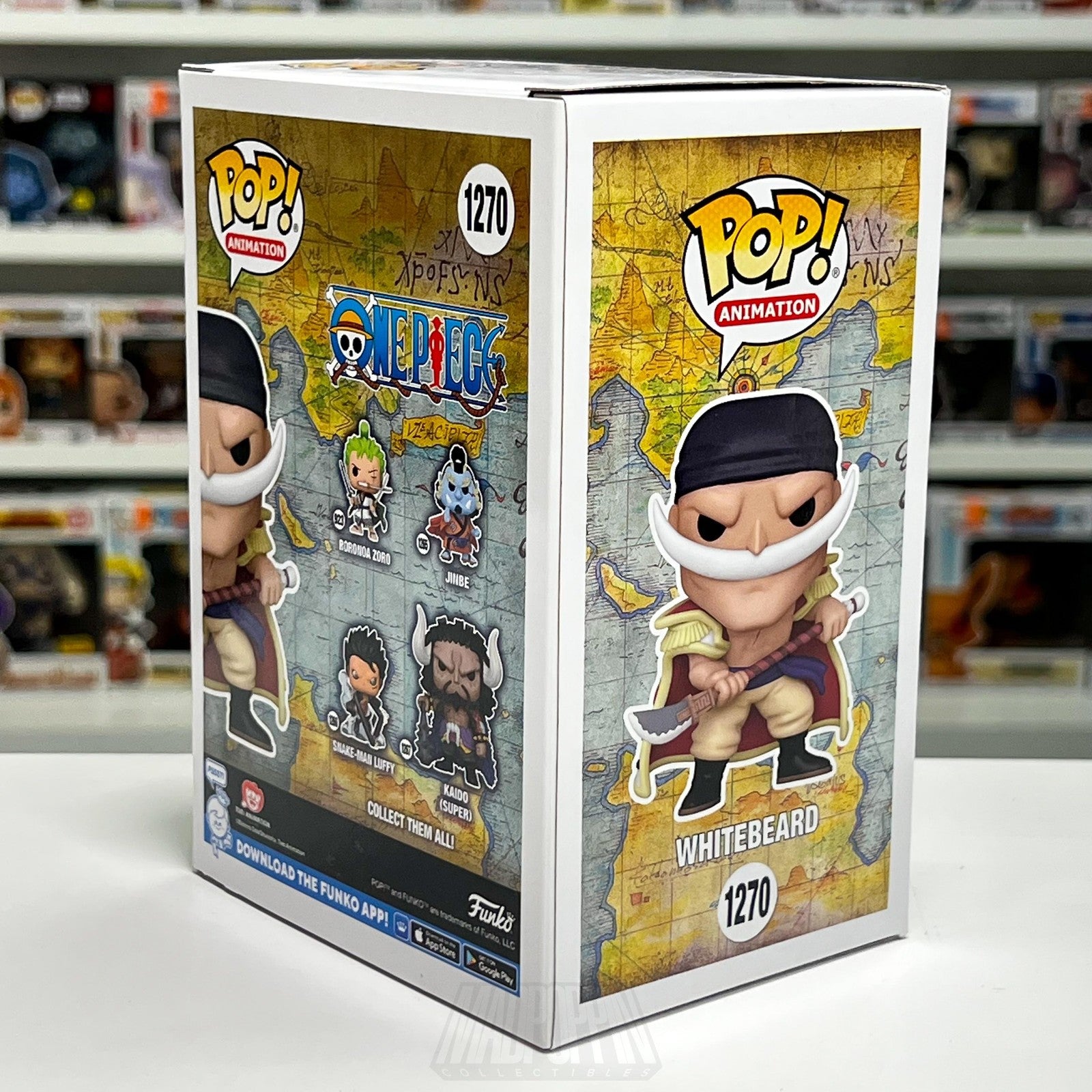 Funko Pop Animation One Piece Whitebeard 1270 Crunchyroll Store Exclusive Anime
