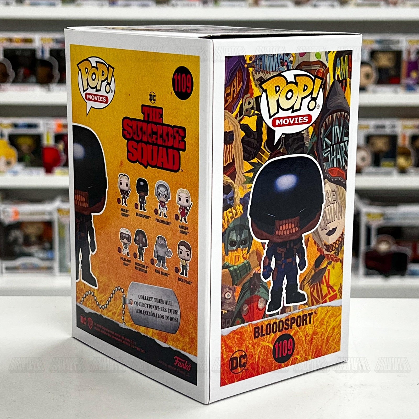 Funko Pop Movies The Suicide Squad Bloodsport 1109 Vinyl Figure DC Comics New