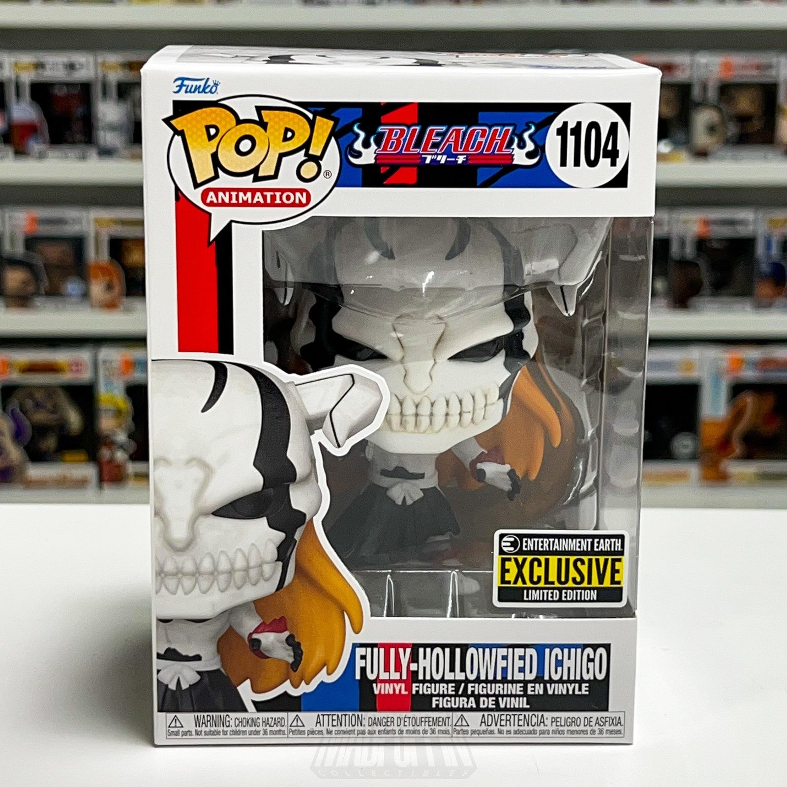 Funko Pop Animation Bleach Fully-Hollowfied Ichigo 1104 EE Figure Anime Toy MIB